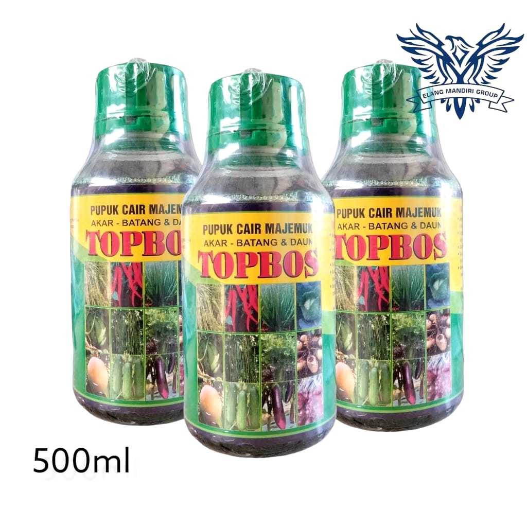 Jual Topbos 500ml Pupuk Cair Daun Akar Pada Tanaman | Shopee Indonesia