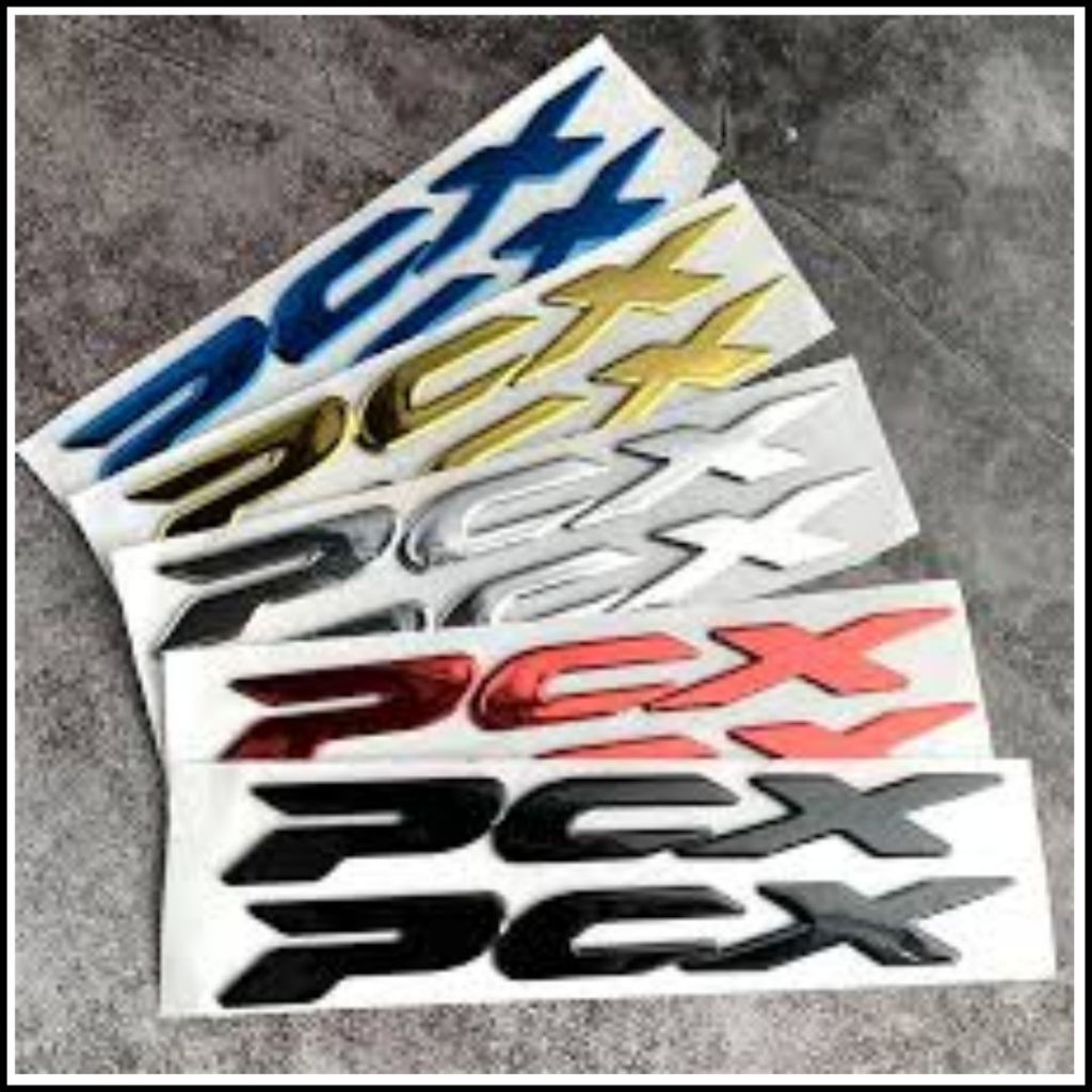 Jual Emblem Timbul 3D PCX Original Logo PCX Timbul Stiker PCX 3D ...