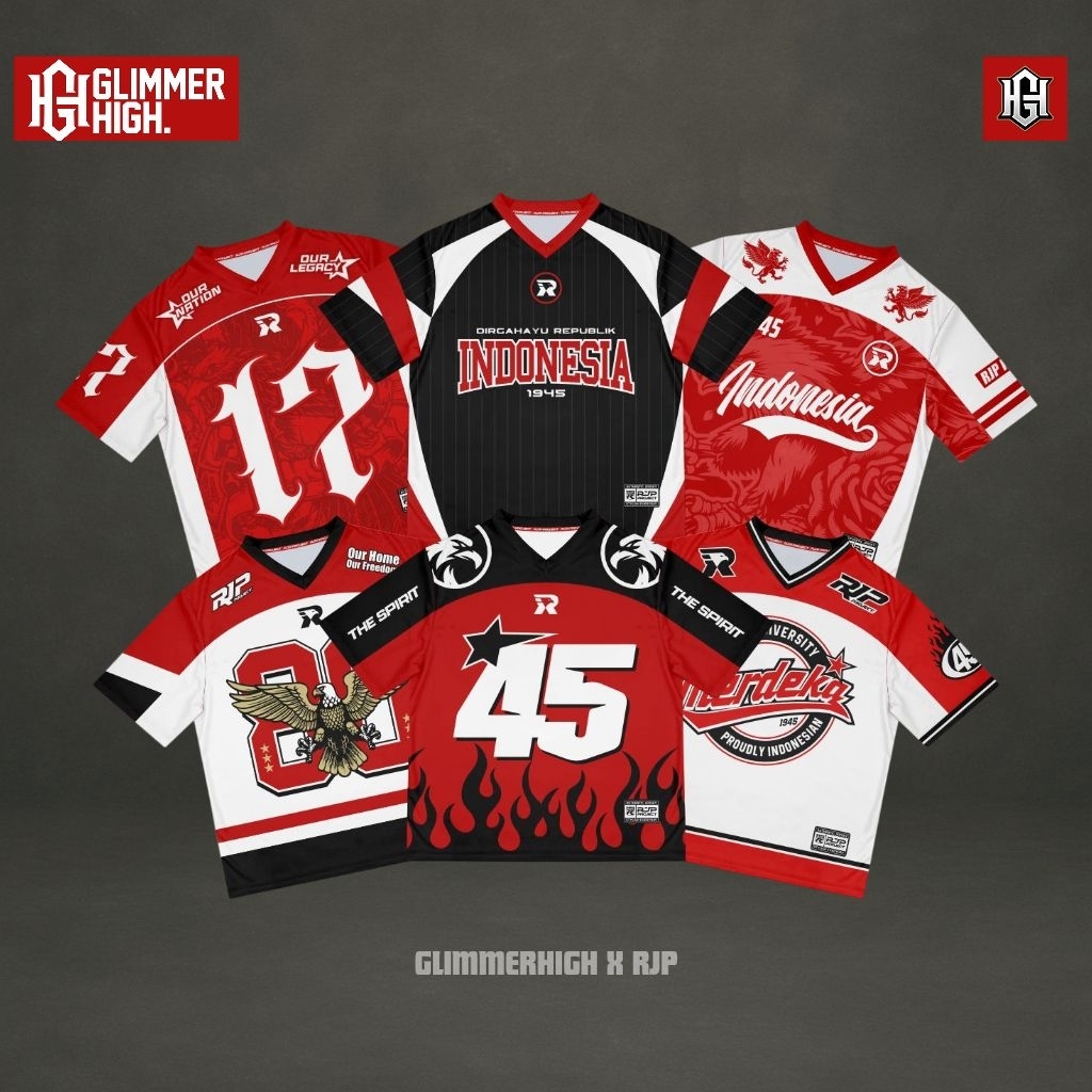 Jual JERSEY MERDEKA KEMERDEKAAN EDITION JERSEY RJP PROJECT JERSEY ...