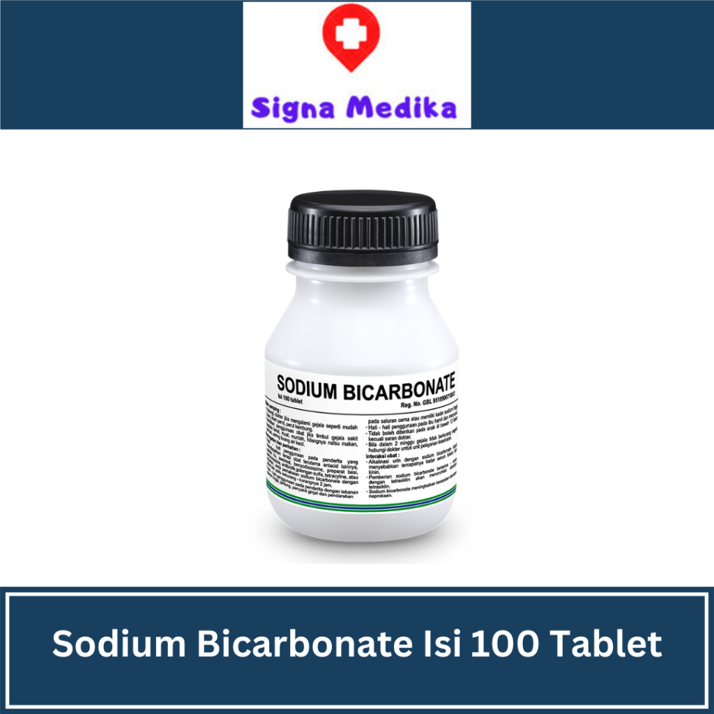 Jual Natrium Bikarbonat Isi 100 Tablet | Shopee Indonesia