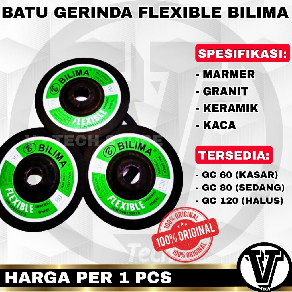 Jual FLEXIBLE BILIMA / MATA GERINDA KACA / MATA GERINDA KERAMIK ...