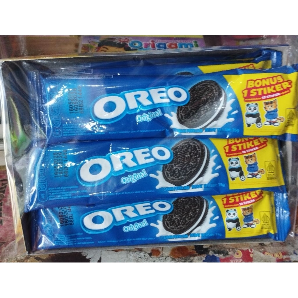 Jual oreo,biskuit,str,ori,cho,cream,isi12pcx35gr | Shopee Indonesia