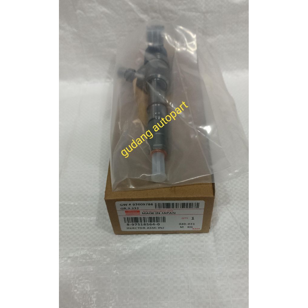 Jual NOZZLE INJECTOR ASSY ISUZU TRAGA EURO4 (8-97518-564-0) 4FK ...