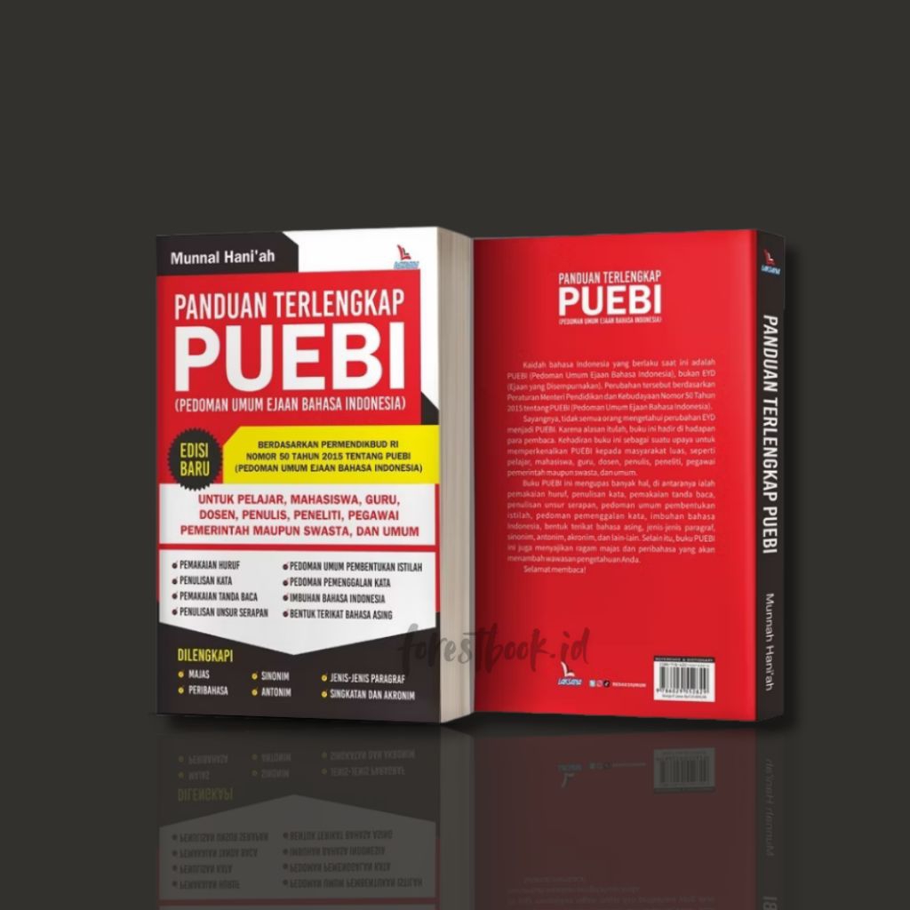 Jual Buku Panduan Terlengkap PUEBI (Pedoman Umum Ejaan Bahasa Indonesia ...