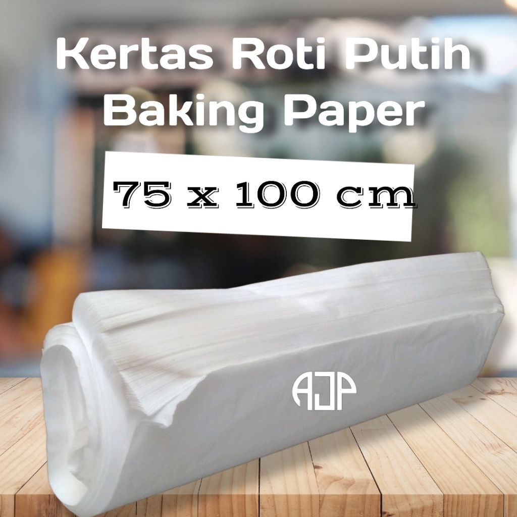 Jual Kertas Roti Putih / Baking Paper 75 x 100 cm | Shopee Indonesia