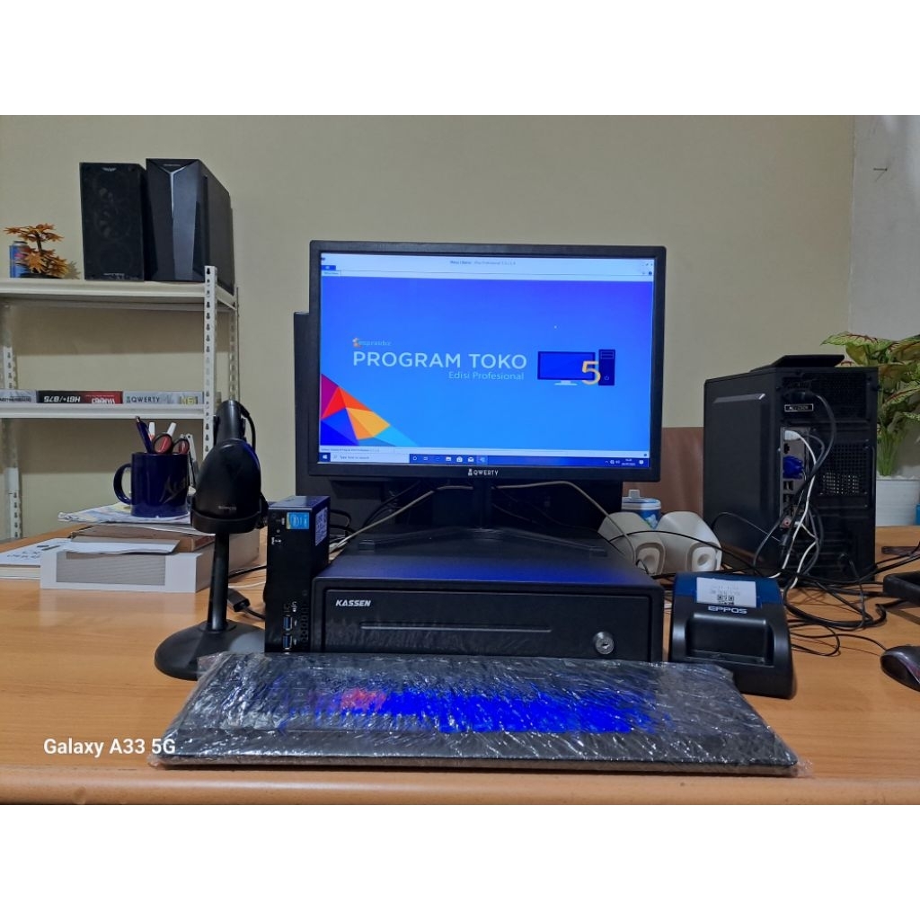 Jual paket komputer kasir PC mini core i3 dengan program kasir dan ...