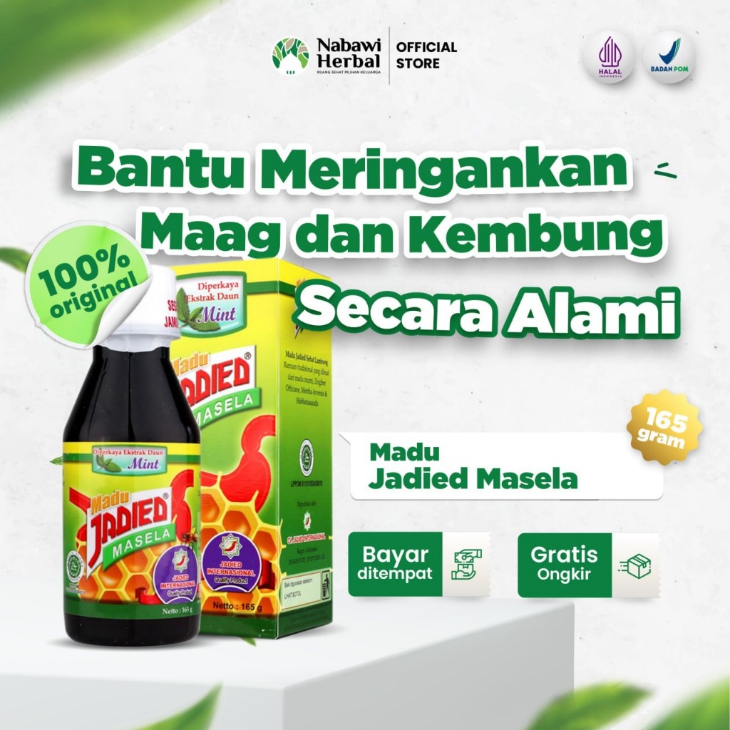 JADIED - Madu Jadied Masela Sehat Lambung 150gr