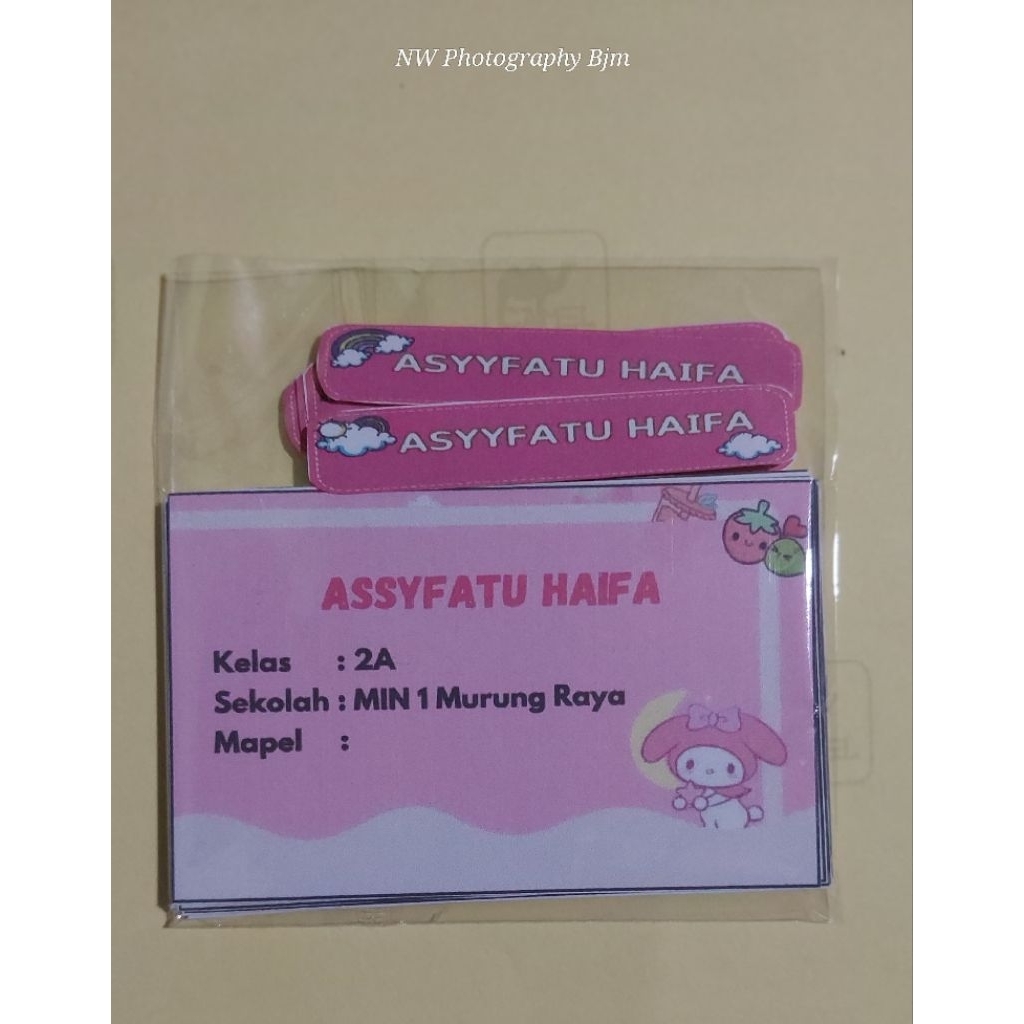 Jual Stiker Buku Tulis Custom Banjarmasin | Shopee Indonesia