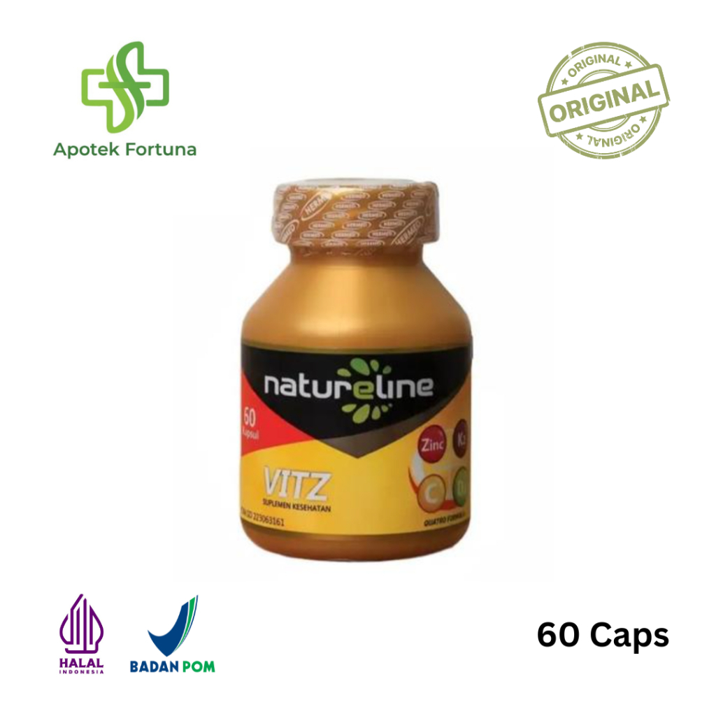 Jual NATURELINE VITZ ISI 60 TABLET | Shopee Indonesia