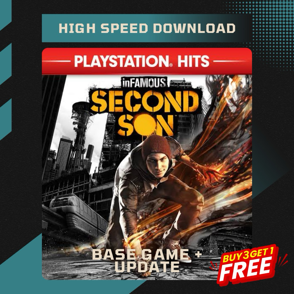 Jual inFAMOUS Second Son – Game PS4 HEN Digital (Format PKG) | Full ...