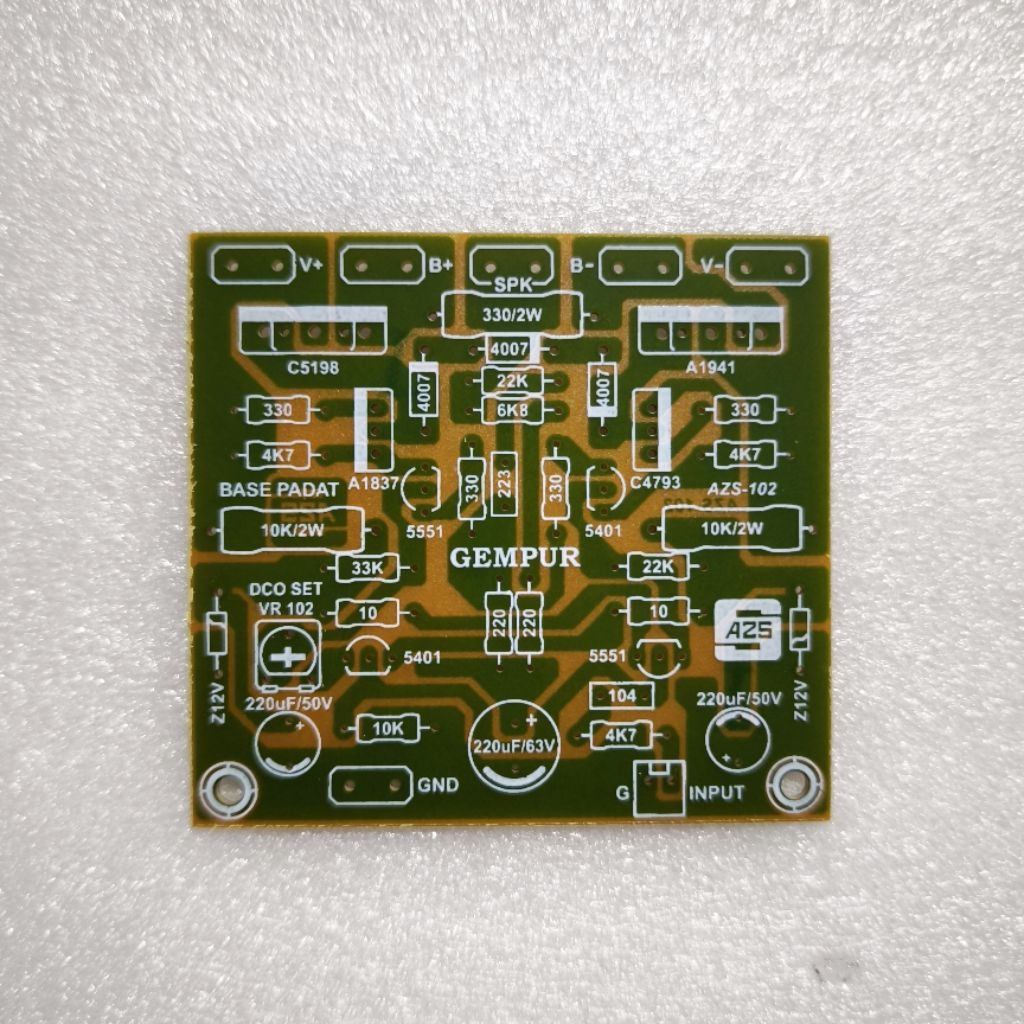 Jual PCB Driver PA Bass Padat GEMPUR Power Amplifier | Shopee Indonesia