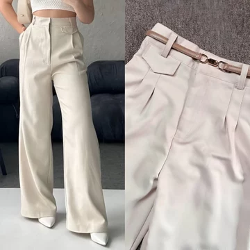 Calluella Celana Kulot Oro Pants Highwaist Loose Pants Trouser Wanita Anti Kusut Kerja Nyaman