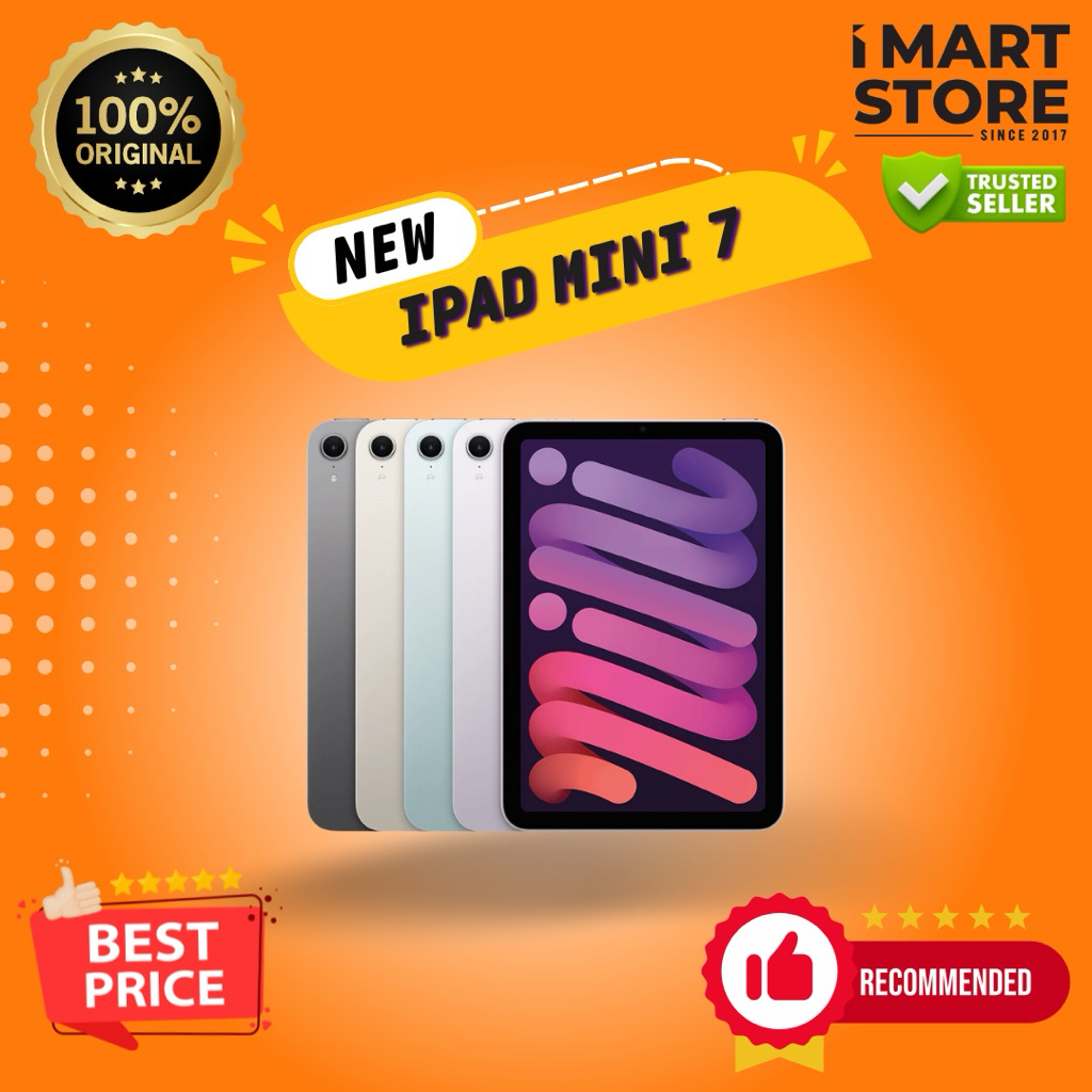 Jual iPd mini 7 128GB 256GB WIFI NEW Grs 1 Tahun | Shopee Indonesia