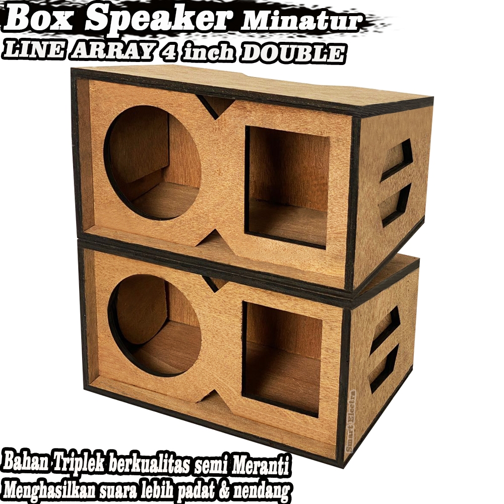 Jual Box Speaker Miniatur Line Array 4 Inch | Shopee Indonesia