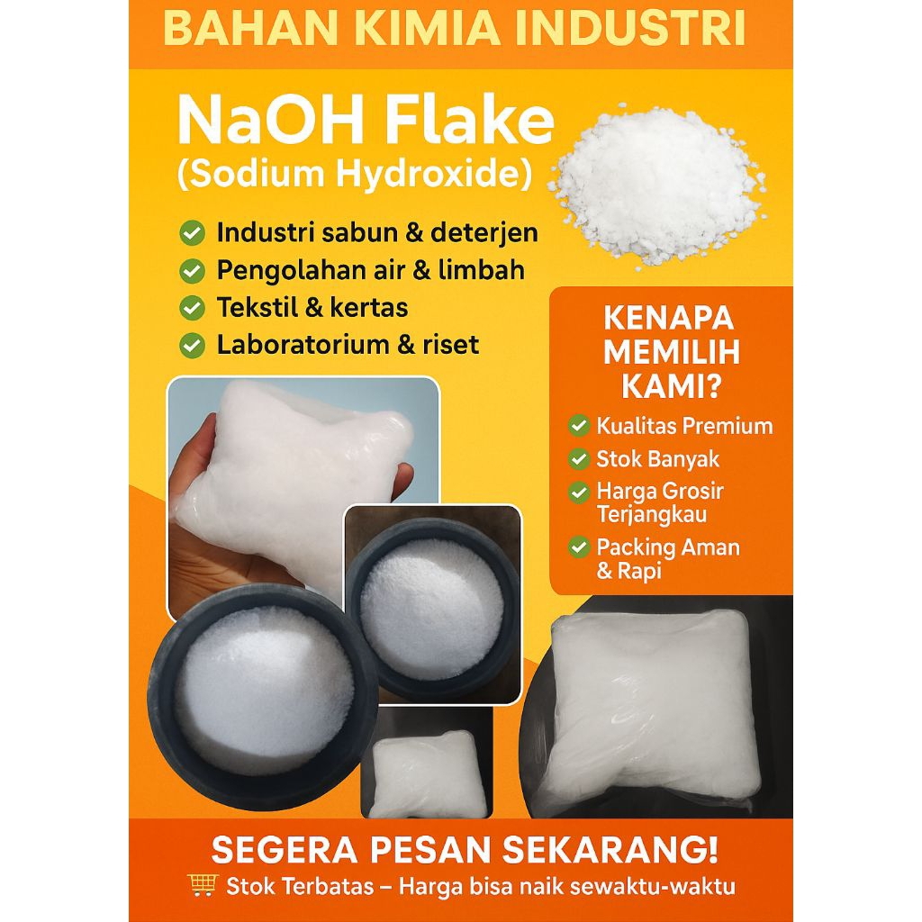 Jual Soda Api 500gram / Serbuk Anti Sumbat / Soda api murah Bahan kimia ...