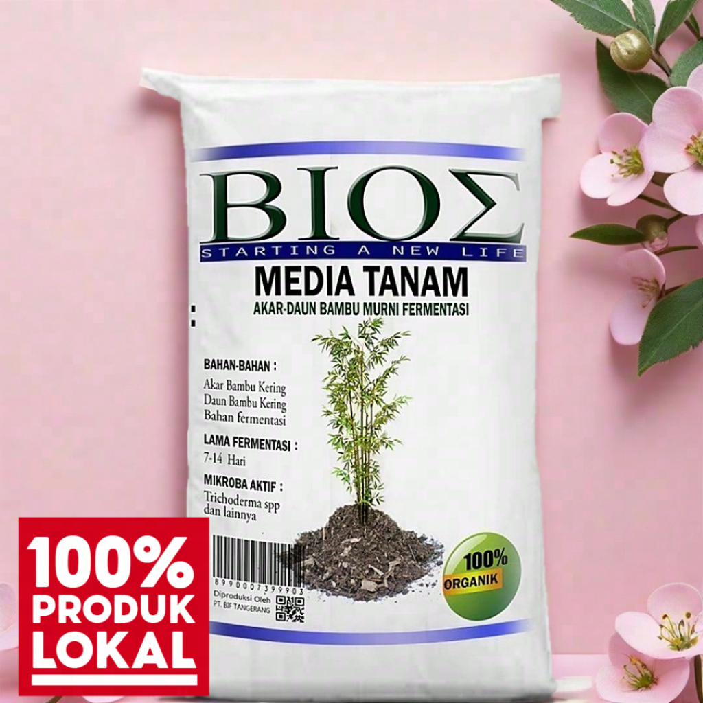 5 Liter media tanam sangat subur kompos humus bambu fermentasI trichoderma sp dan jakaba A137SS346