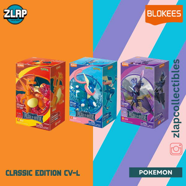 Jual BLOKEES Figures Pokémon Classic Edition Classic Edition Series 1 ...
