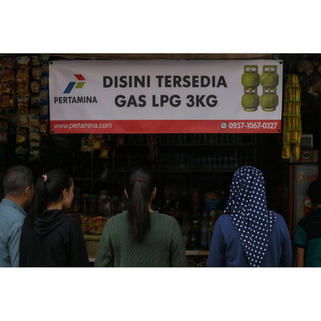 Jual Spanduk Gas LPG 3 KG Modern Premium V.1 | Shopee Indonesia