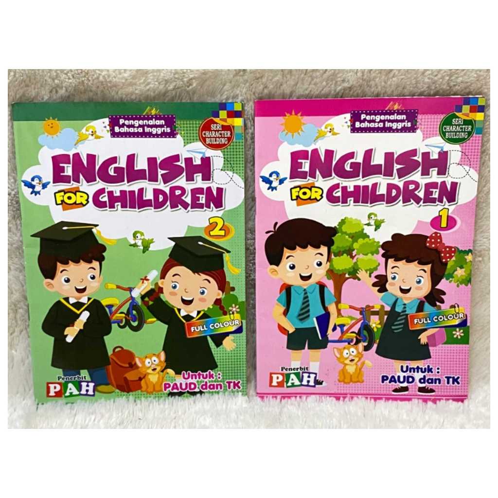Jual Paket 2 Buku Anak Bahasa Inggris Untuk Paud TK English For ...