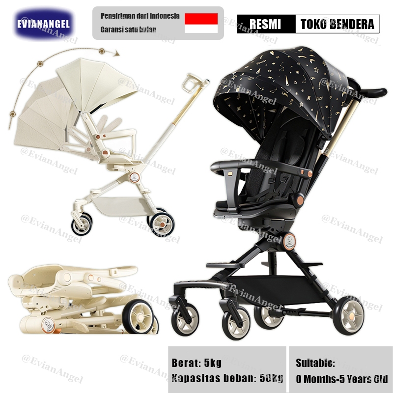 Jual EVIANANGEL Stroller Bayi Lipat Travelling Duduk Dan Berbaring