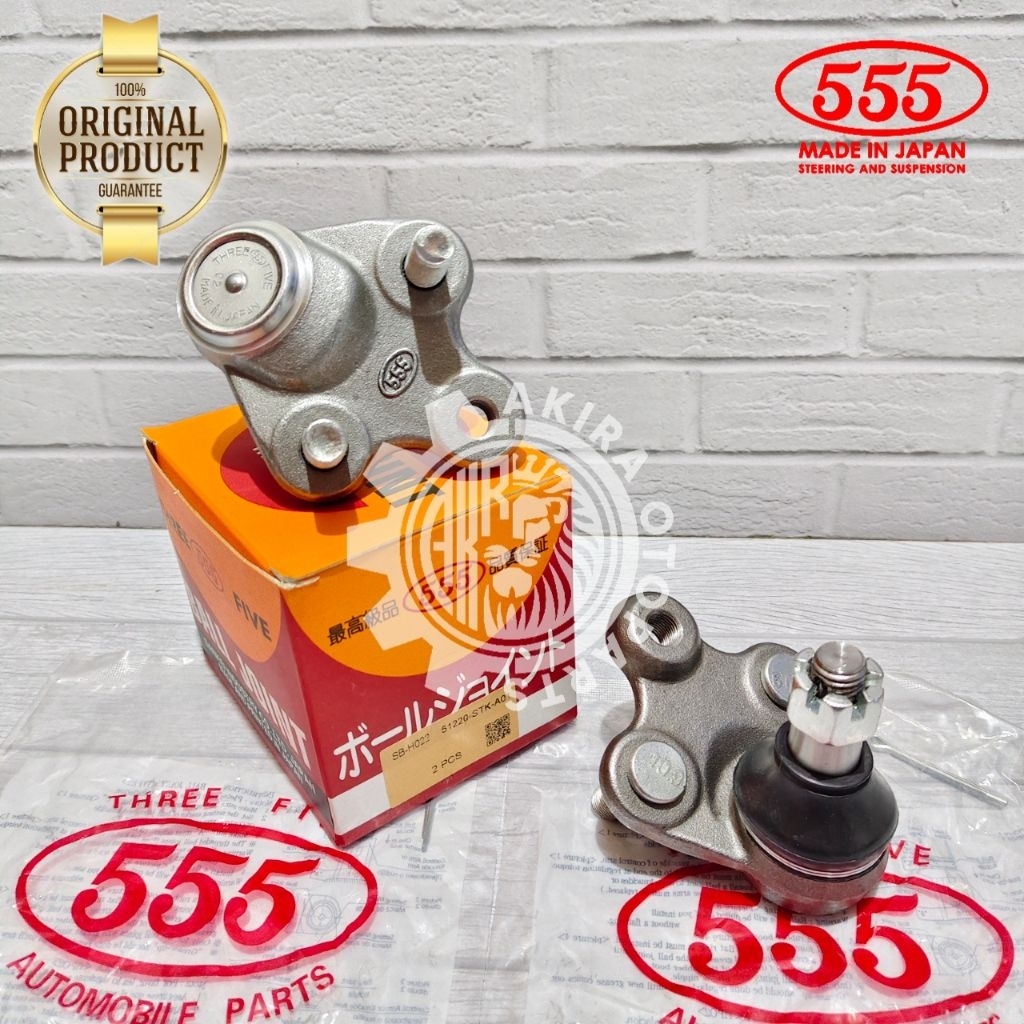 TOYOTA ESTIMA ACR50 SANKEI 555 ORIGINAL JAPAN LOWER BALL JOINT-SBT222