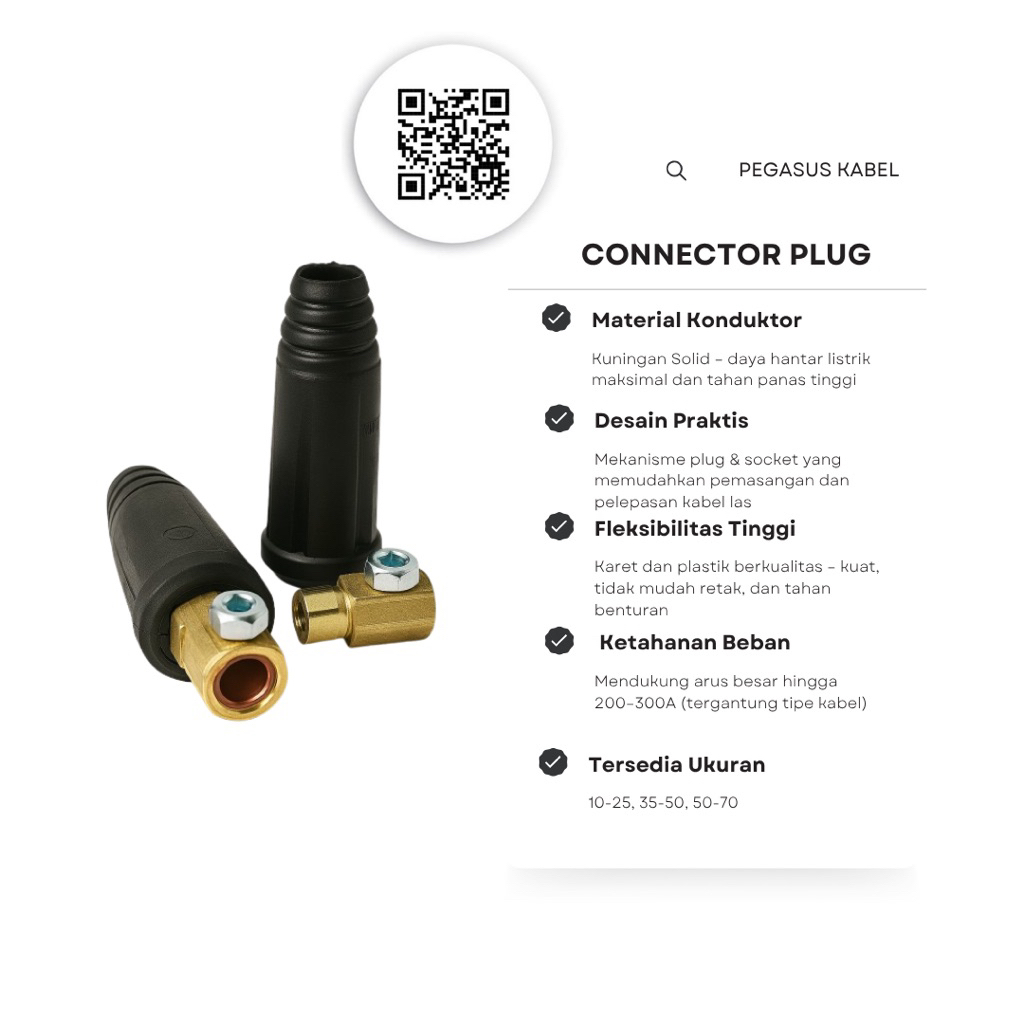 Jual Connector Plug - Male Connector (Konektor Tipe Jantan) | Shopee ...