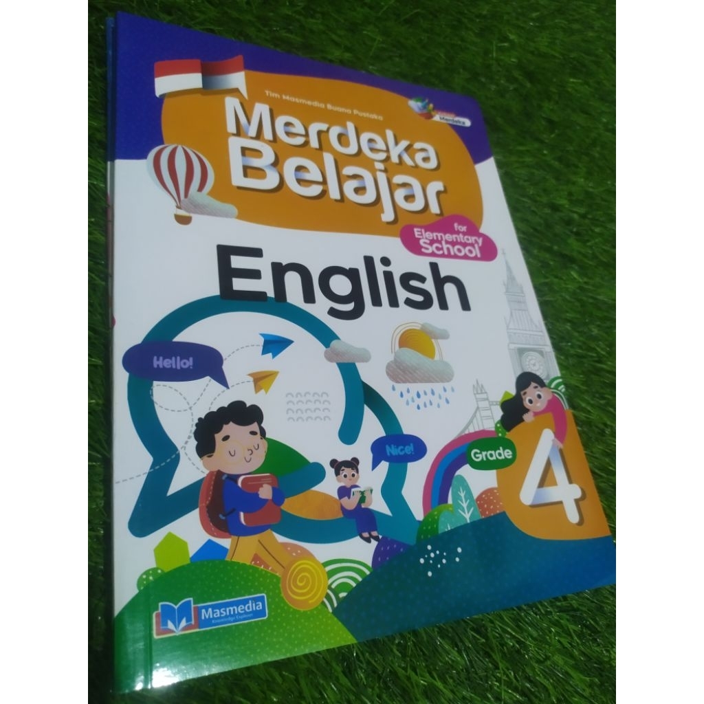 Jual Buku Bahasa Inggris Kelas 4 SD kurikulum merdeka penerbit Masmedia ...