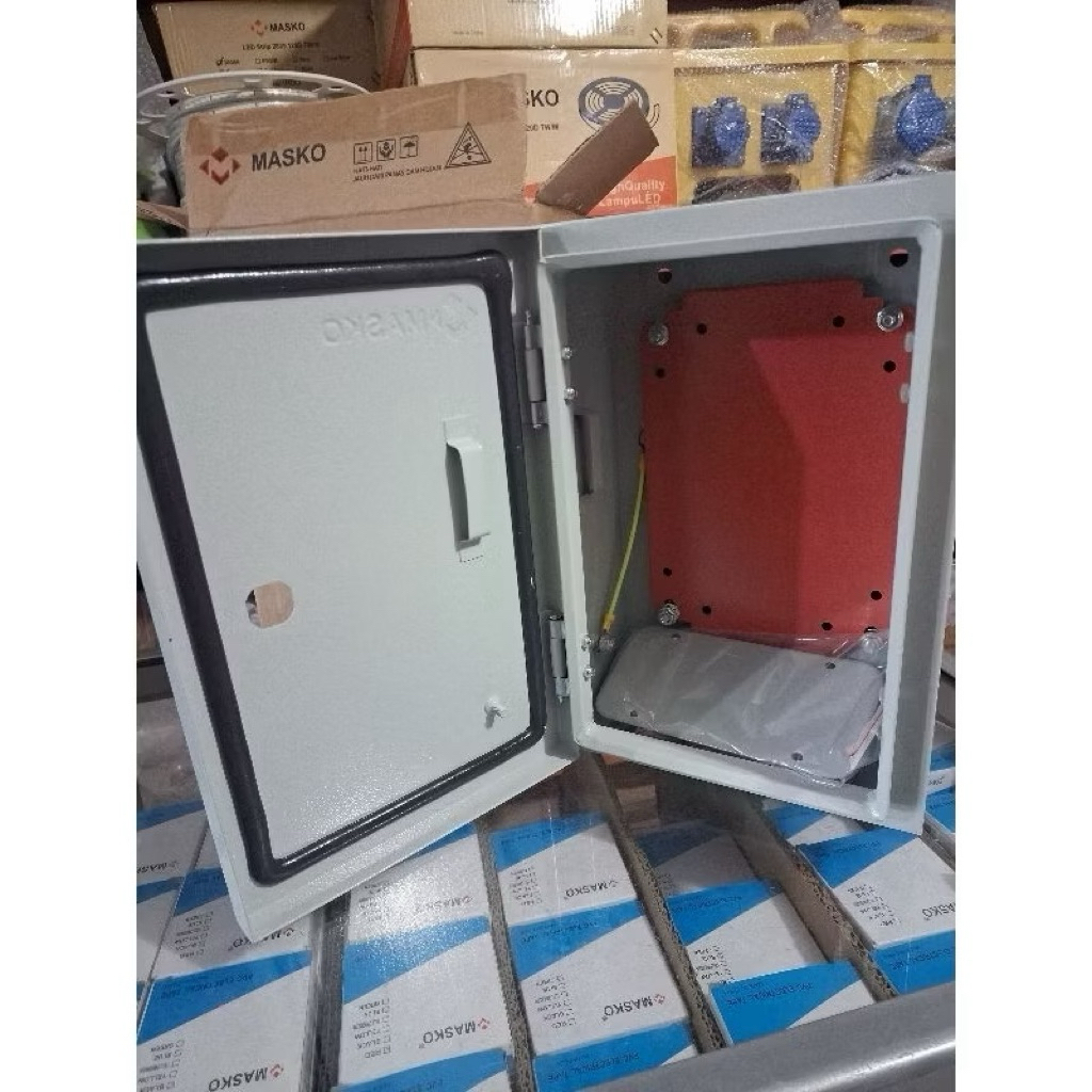Jual BOX PANEL 30x20x12 MASKO PLAT INDOOR / OUTDOOR | Shopee Indonesia
