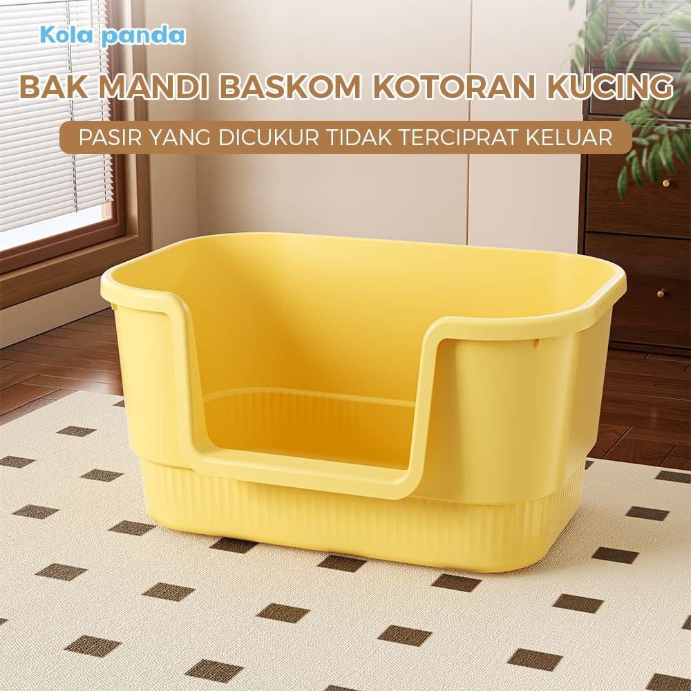 Jual kolapanda Cat Litter Box Ekstra Besar Bak Pup Kucing Anabul Jumbo ...