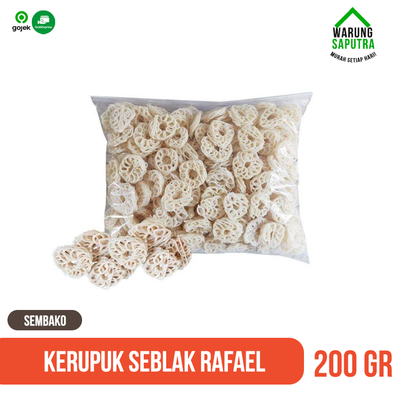 Jual Kerupuk Seblak Rafael / Kerupuk Rafael 200 g | Shopee Indonesia