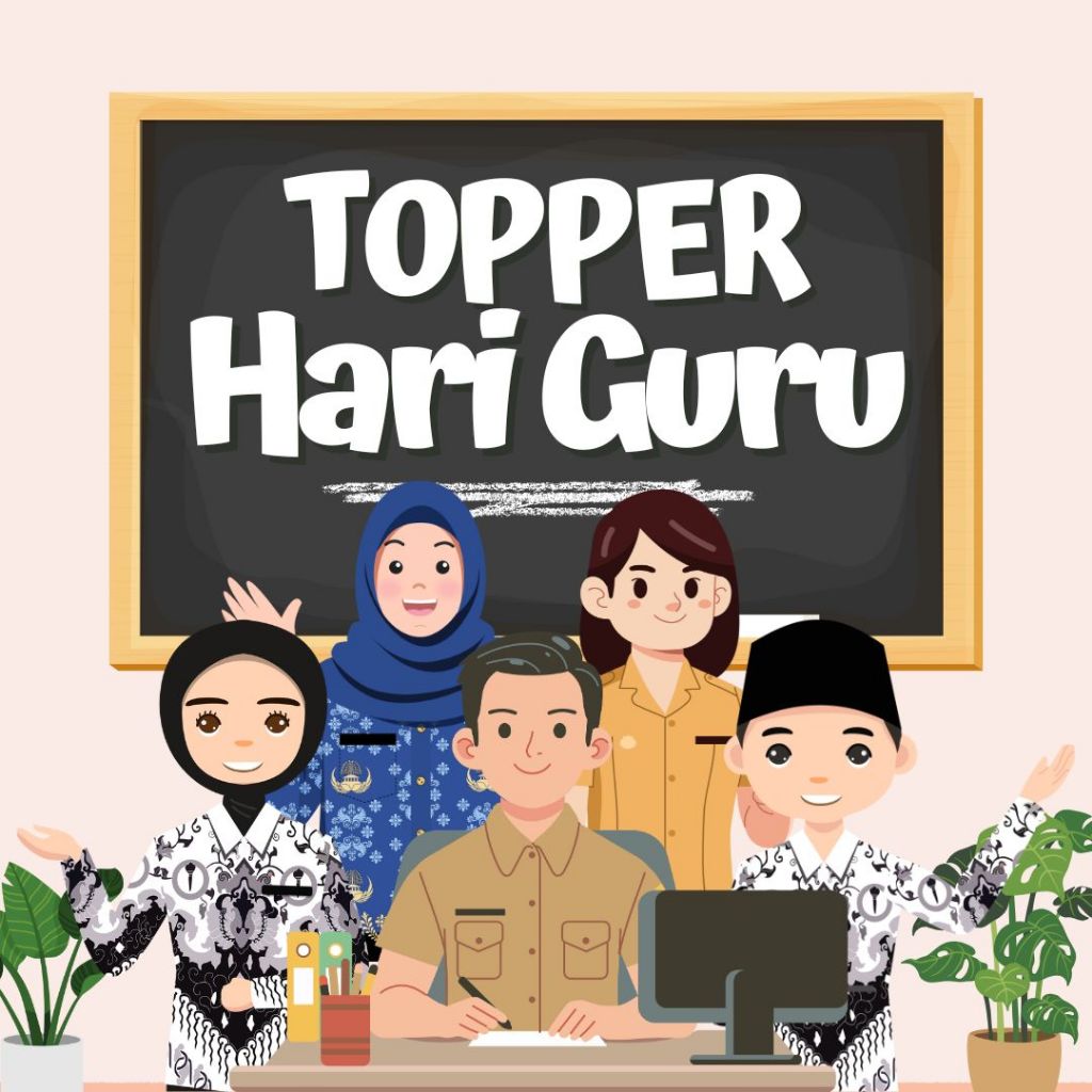 Jual TOPPER GURU LENGKAP / Topper Guru Seragam Korpri / Topper Untuk ...