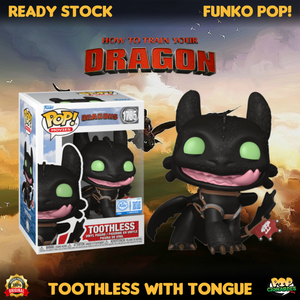 Jual Funko POP! How To Train Your Dragon - Toothless - Toothless with ...