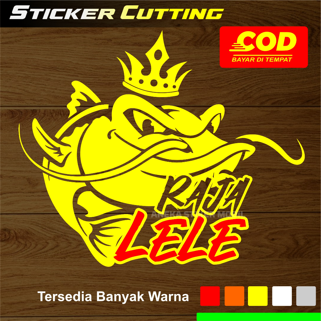 Jual Stiker Ikan Lele Sticker Cutting Raja Lele Terbaru | Shopee Indonesia
