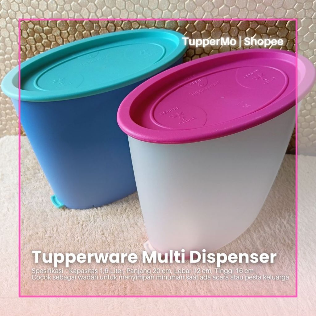 Jual Multi dispenser Tupperware Ori | Shopee Indonesia