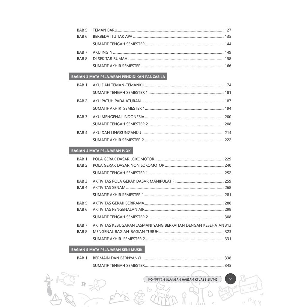 Jual Buku Kompeten Ulangan Harian Kelas 1 SD / MI Kurikulum Merdeka ...