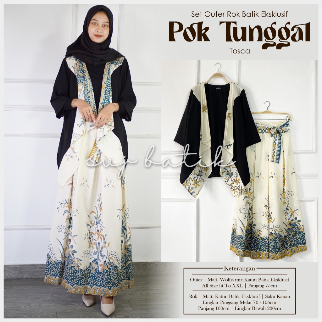 Jual GLAMOURE - SETELAN BATIK EKSKLUSIF TERBARU 2025 REMAJA WANITA ROK ...