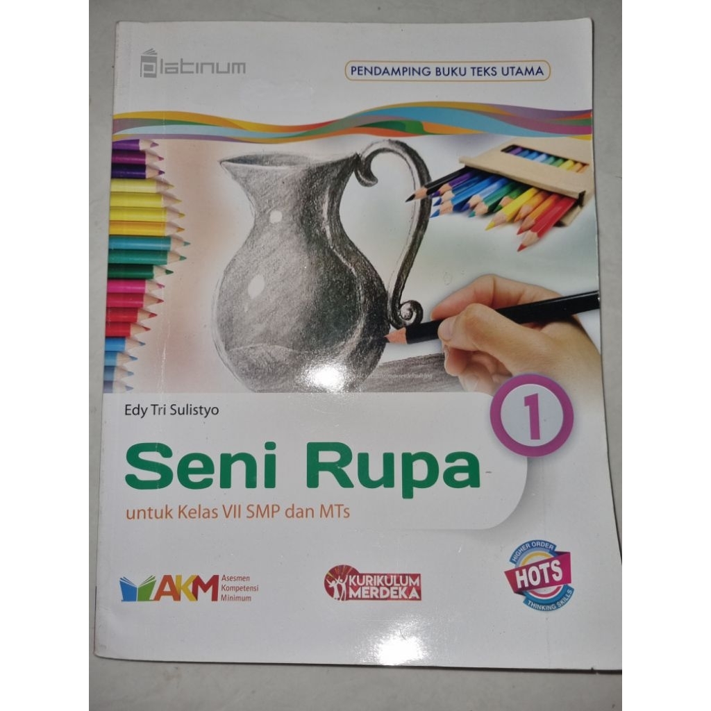 Jual Platinum Kurikulum Merdeka Seni Rupa 1 Kelas 7 SMP/MTS | Shopee ...