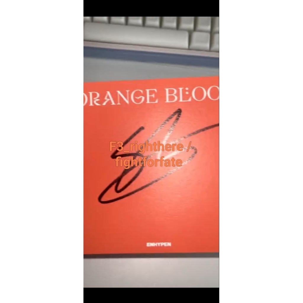 Jual [BACA DESK!!!] OFFICIAL JAKE ENHYPEN SIGNED POSTCARD TTD BASAH USA ...