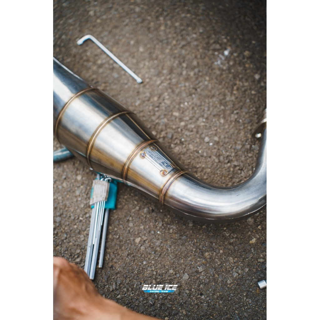 Jual BLUE ICE RACING BLUEICE RACING CHAMBER KNALPOT KENALPOT NINJA R RR ...