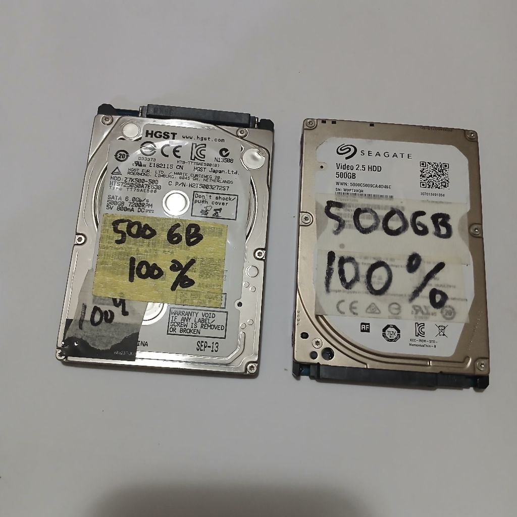 Jual HARDISK HDD 500 GB 100% laptop pc ps3 ps4 | Shopee Indonesia