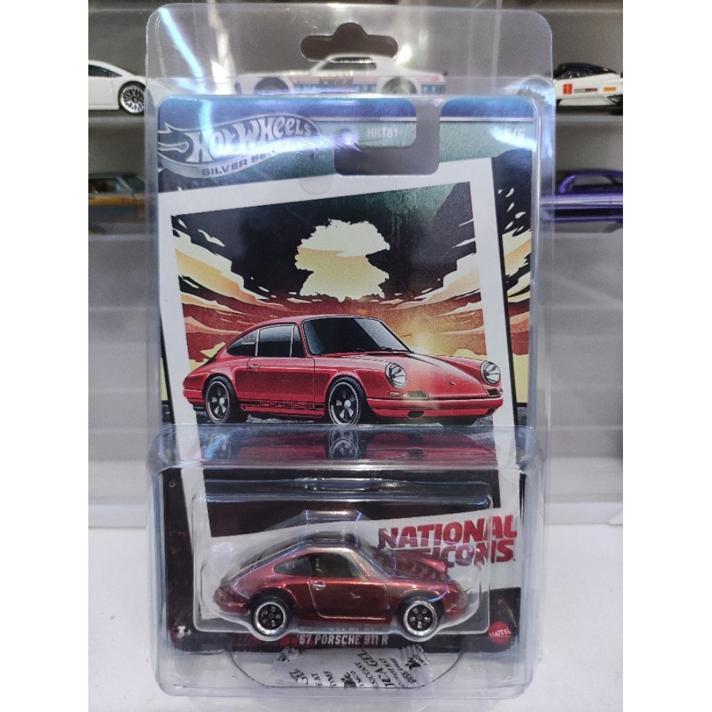 Hot Wheels Porsche 911 R 1967 Rouge - édition Limitée Chase, Boîte Non Ouverte