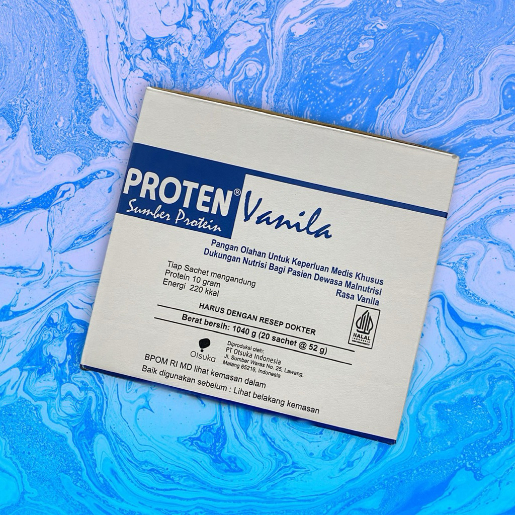 Jual PROTEN susu sumber protein rasa Vanilla dan Coklat | Shopee Indonesia
