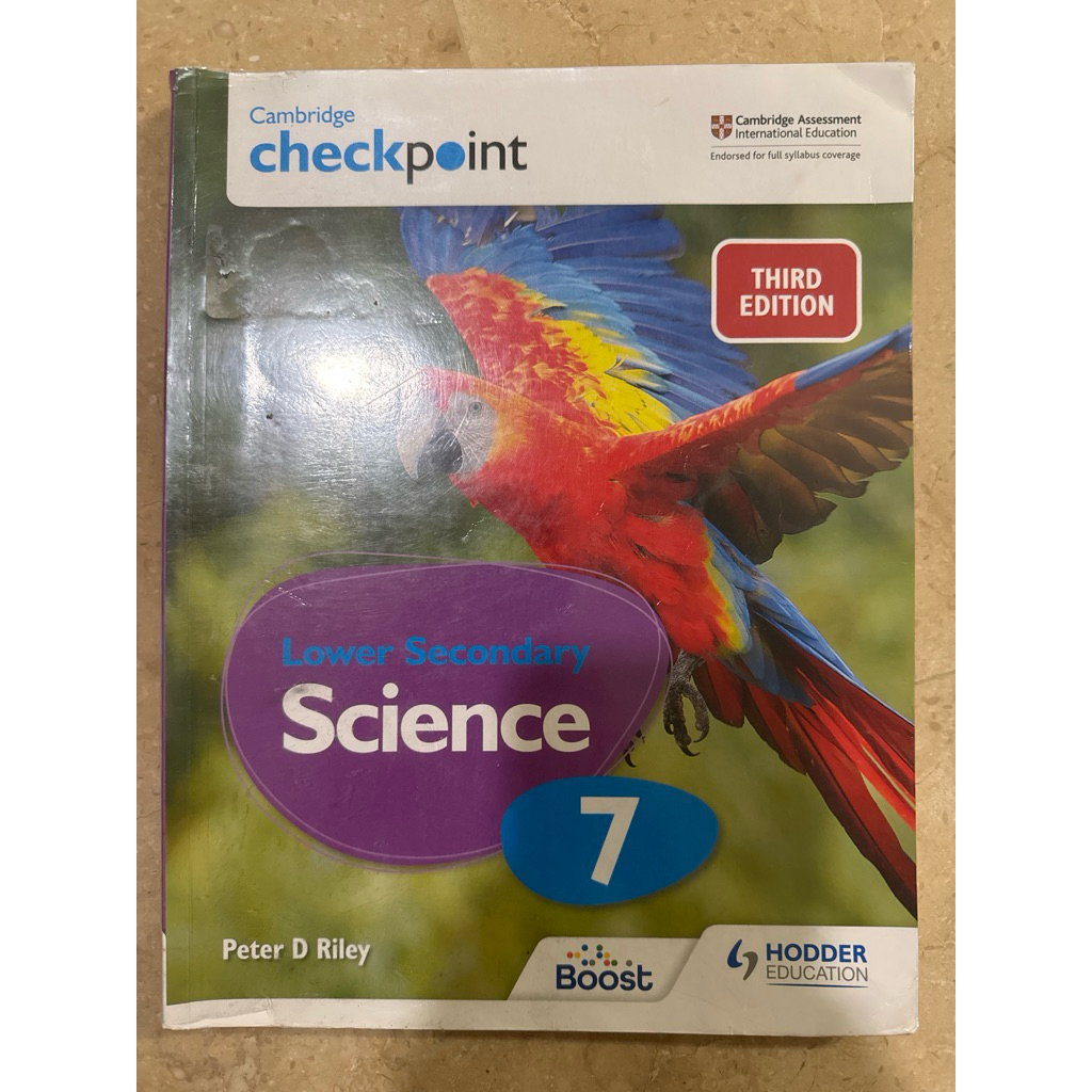 Jual cambridge checkpoint science 7 third edition lower secondary ...