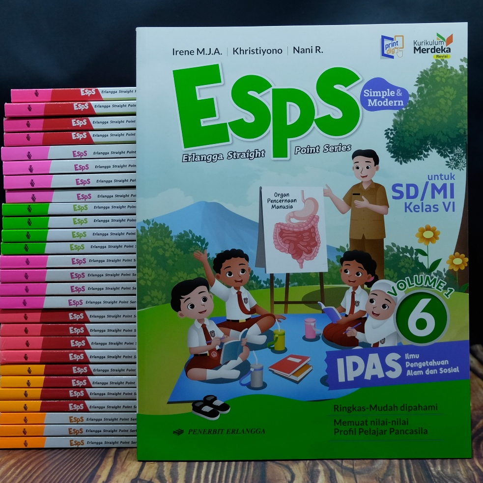Jual ESPS IPAS ( Ilmu Pengetahuan Alam dan Sosial ) Untuk SD/MI Kelas 6 ...