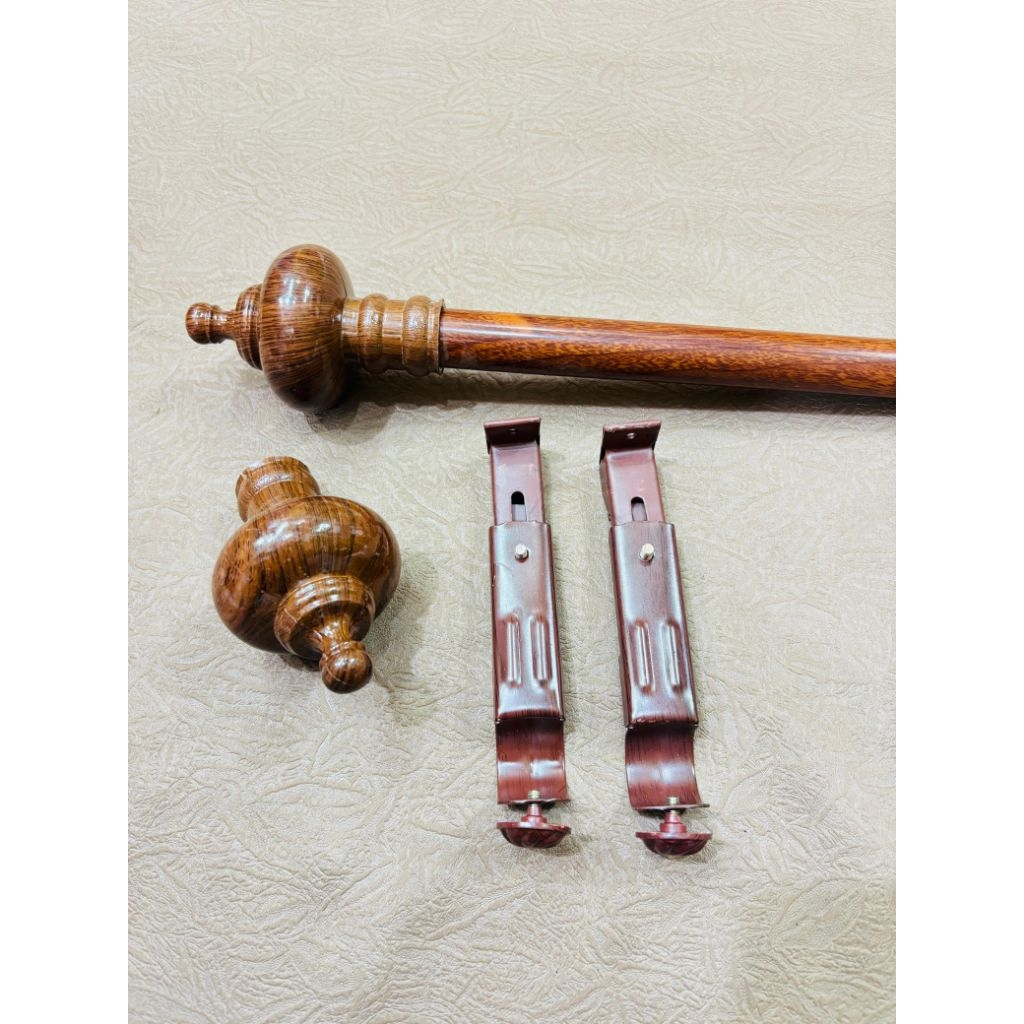 Jual Rell gorden / besi gorden coklat motif kayu fullset | Shopee Indonesia