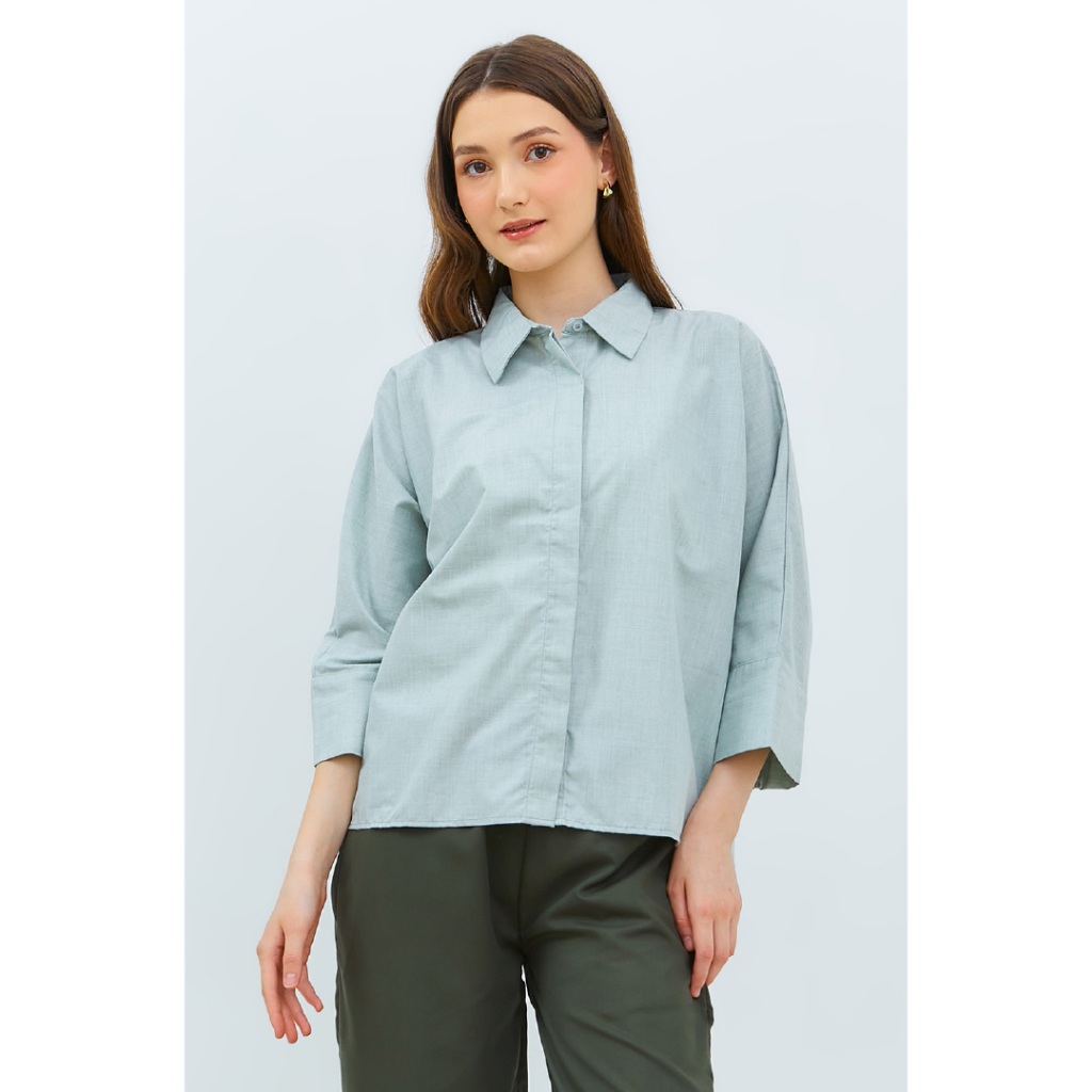 Morphidae Blouse Wanita Mounira