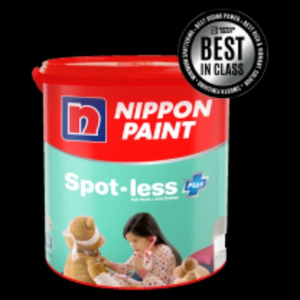 Jual NIPPON PAINT SPOT - LESS PLUS SHEEN & MATT BRILLIANT WHITE UKURAN ...