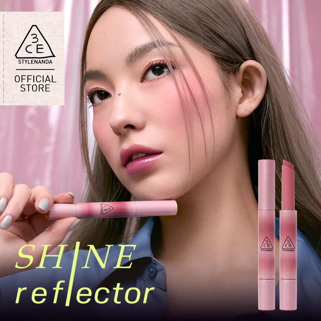 Jual 3CE Official Shine Reflector - Tinted Lip Balm Longlasting Lembab ...