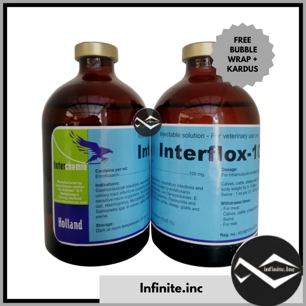 Jual Interflox 100 Inject 100 ml Injeksi 100ml | Shopee Indonesia