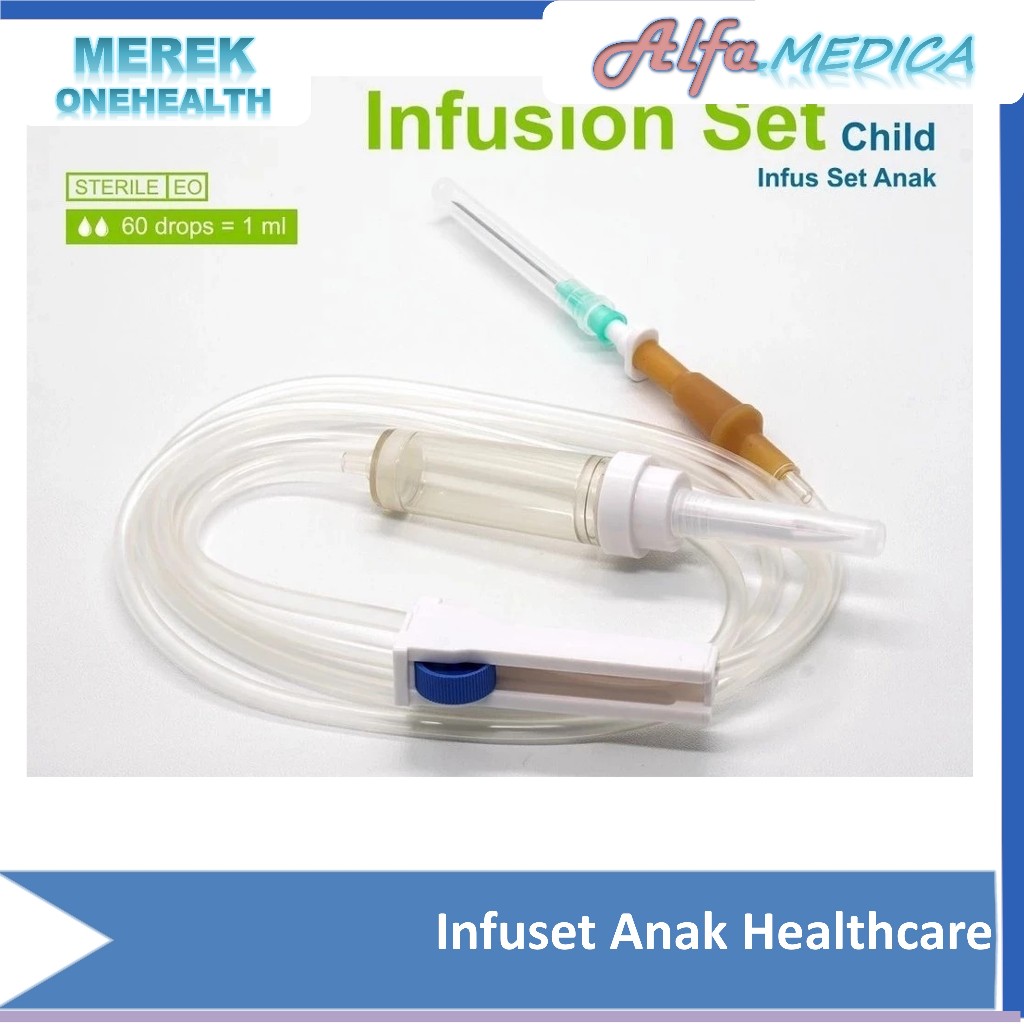Jual infuset satuan / Selang Infus set / Infusion set GEA / health care ...